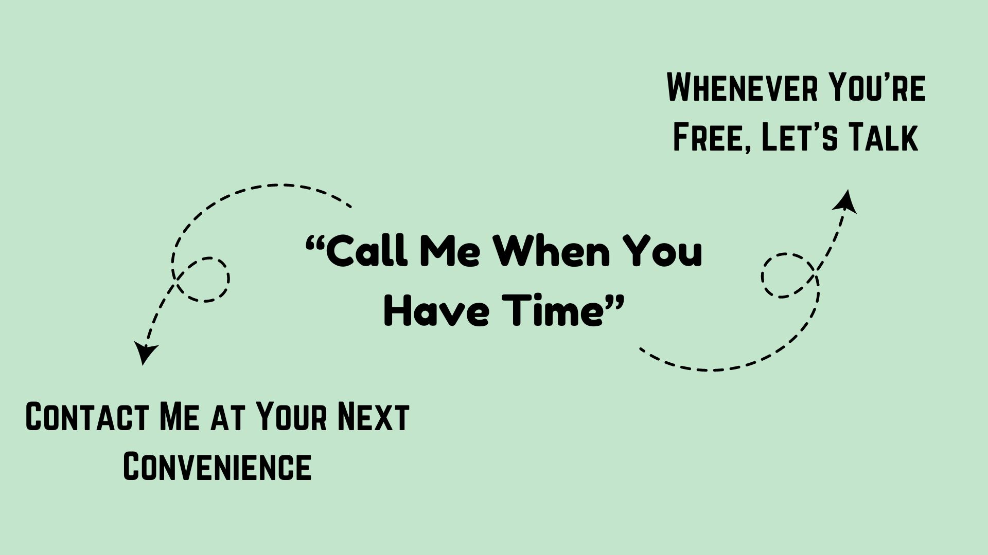 22 Professional Ways to Say “Call Me When You Have Time” – English Oye