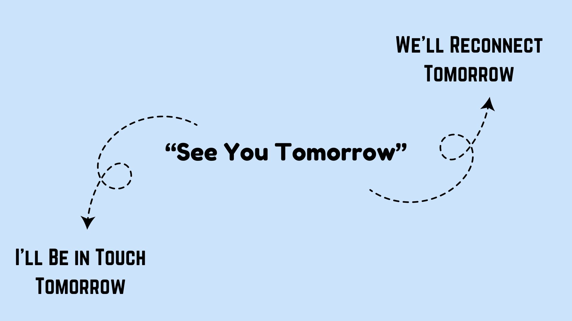 “See You Tomorrow” 